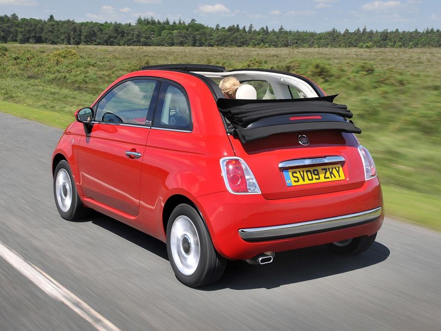 Fiat 500C 2009 года  (UK) (фото 13 из 16)
